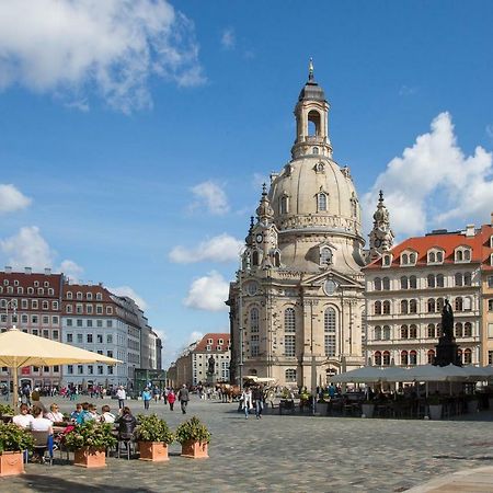 Grosses Apartment Im Zentrum Von Dresden, 2 Schlafzimmer, 2 Baeder, Balkon Kültér fotó